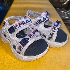 Toddler Fila sandals